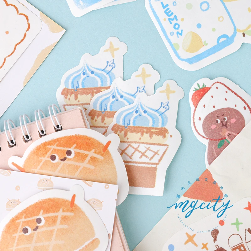 

9PCS/LOT Cream bubble Creative decoration DIY sticker masking washi sticker