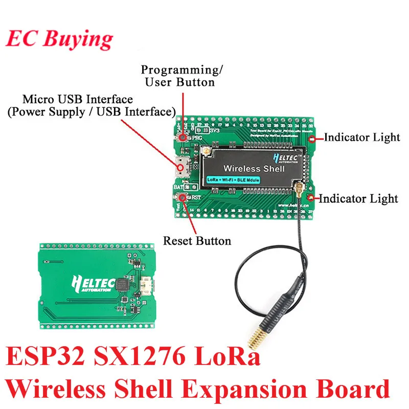 ESP32 SX1276 LoRa макетная плата расширения LoRAWAN WIFI модуль 433 470 МГц 868 915 беспроводной