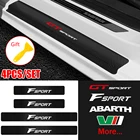 4 шт., наклейки на пороги автомобиля Ford, Volkswagen, Volvo