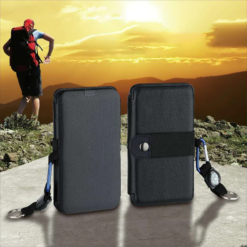 

10W Sun Folding Solar Cells Charger USB Output Devices Portable Outdoor Adventure Solar Panels For Phone Charging Outdoor Tools