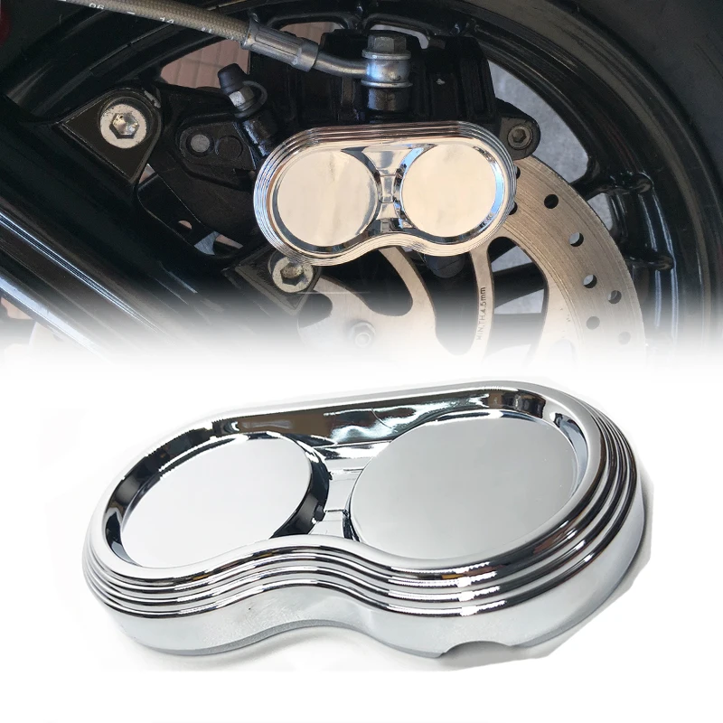 

For Indian Scout Models 2015 2016 2017 2018 2019 Motorcycle Front Caliper Cover Chrome Motorcycle Accessories