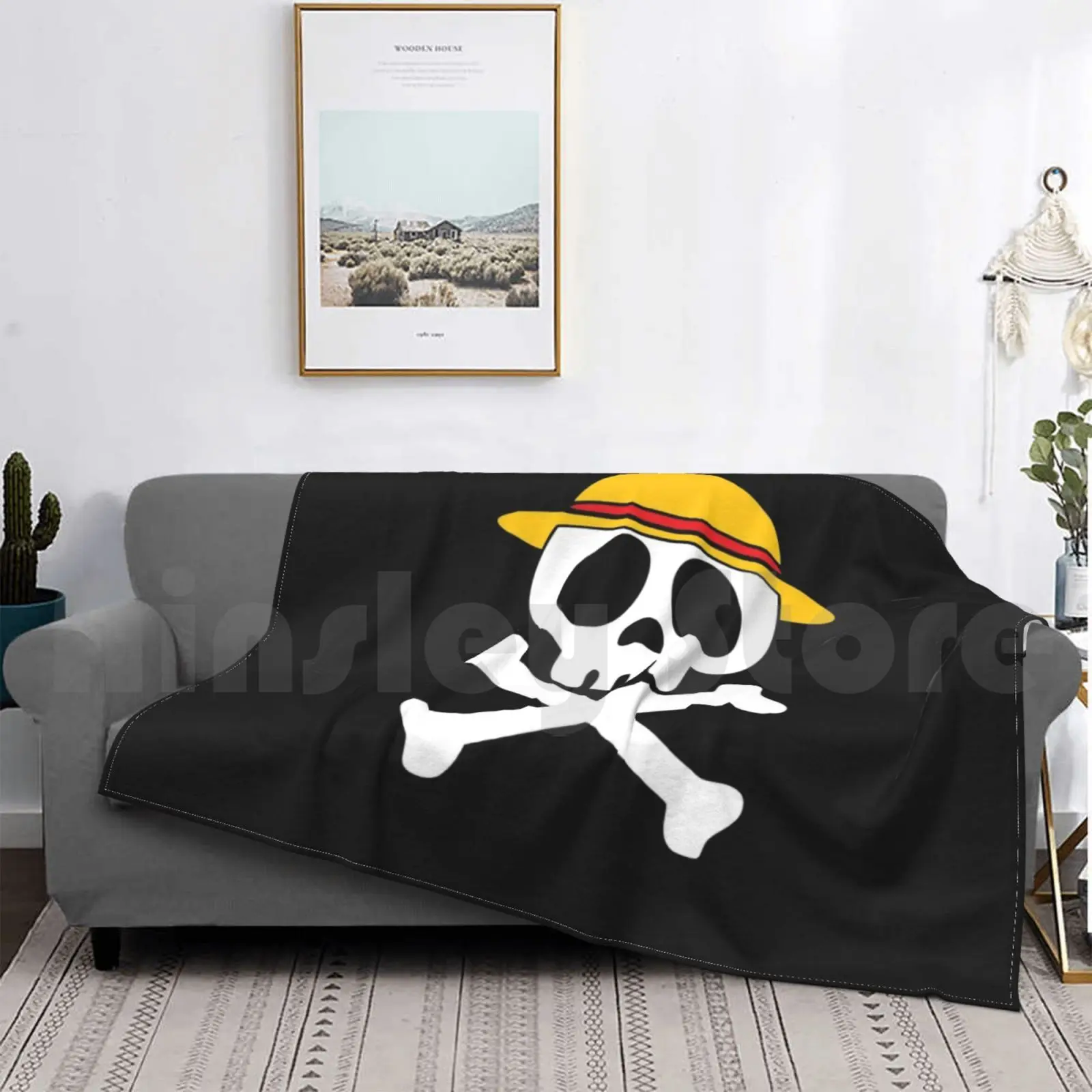 

Одеяло Mugiwara без Harlock, модное, на заказ, манга, забавная игра, видео в стиле Geek Harlock, винтажное плохое