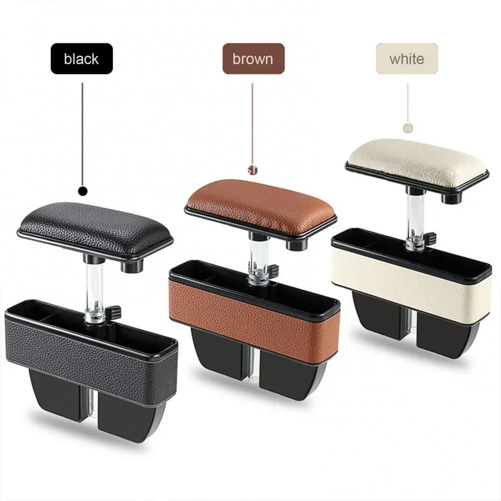 

Anti-fatigue Adjustable Car Seats Armrest Pads Storage Box Pocket Organizer