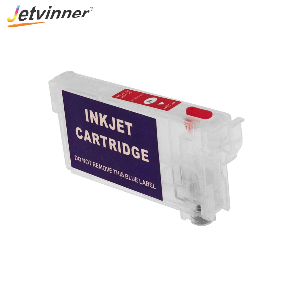 Jetvinner T802 T802XL 802XL Refillable Ink Cartridge Without Chip For Epson WorkForce Pro WF-4720 WF-4730 WF-4740 WF-4734 | Компьютеры и
