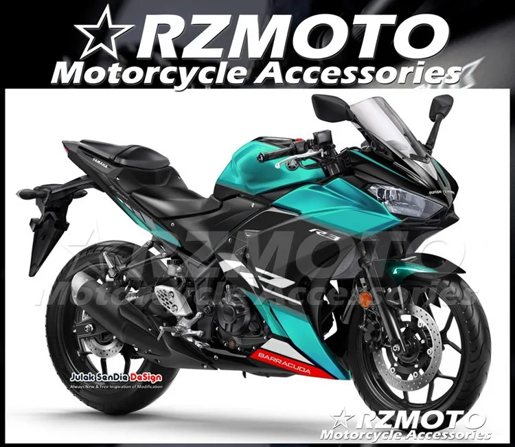 Новый ABS мотоцикл полный обтекатель комплект подходит для YAMAHA YZF R3 R25 2015 2016 2017 15 16 17