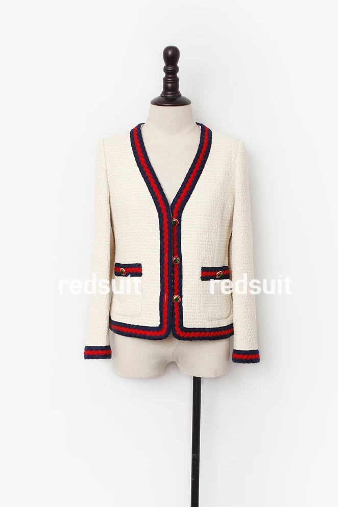 New pieces the shelves beauty spring filled with cream-colored socialite dress tweed temperament little sweet wind coat | Женская одежда