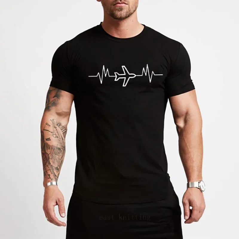 Высокое качество самолетов мультфильм футболка новые летние Мужская с