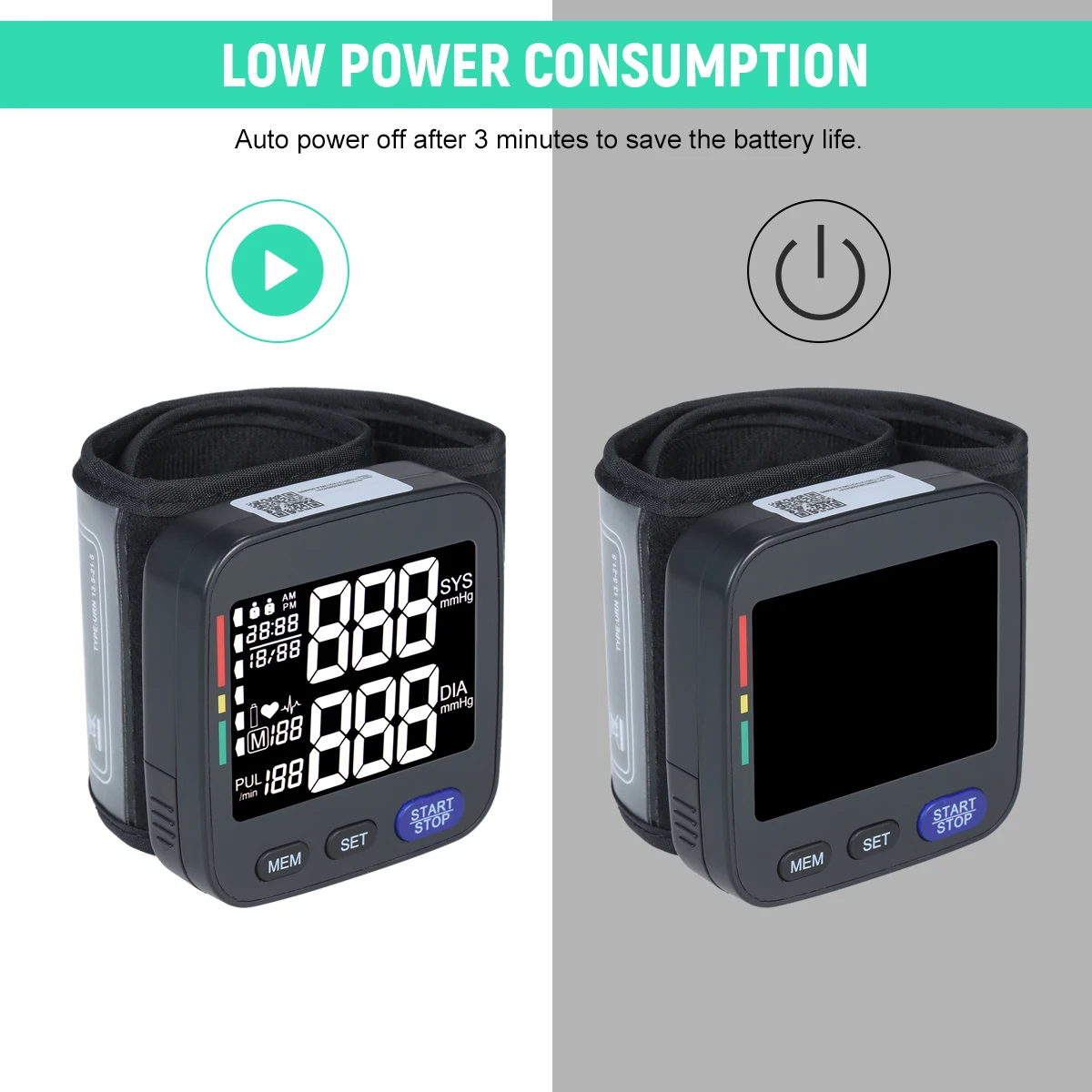 Медицинский тонометр прибор для измерения артериального давления на запястье