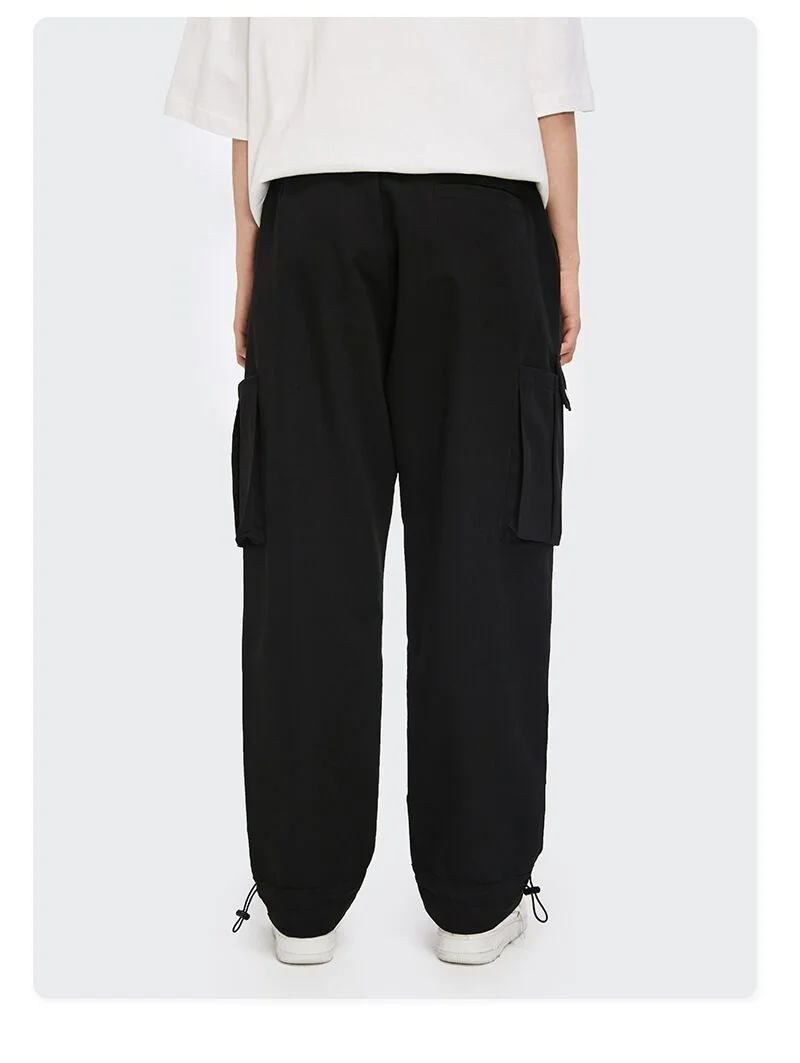 

2021 New Spring Summer Fashion Multi Pocket Drawstring Trend Sweatpants