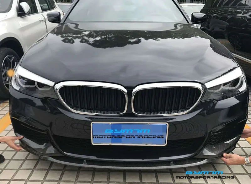 

P-er Style Carbon fiebr Front Lip Spoiler Splitter Fit For BMW G30 5-Series
