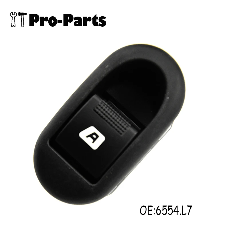 

6554.L7 96401469XT For Citroen C2 C3 Peugeot 1007 Electric Power Window Switch Button 6554L7