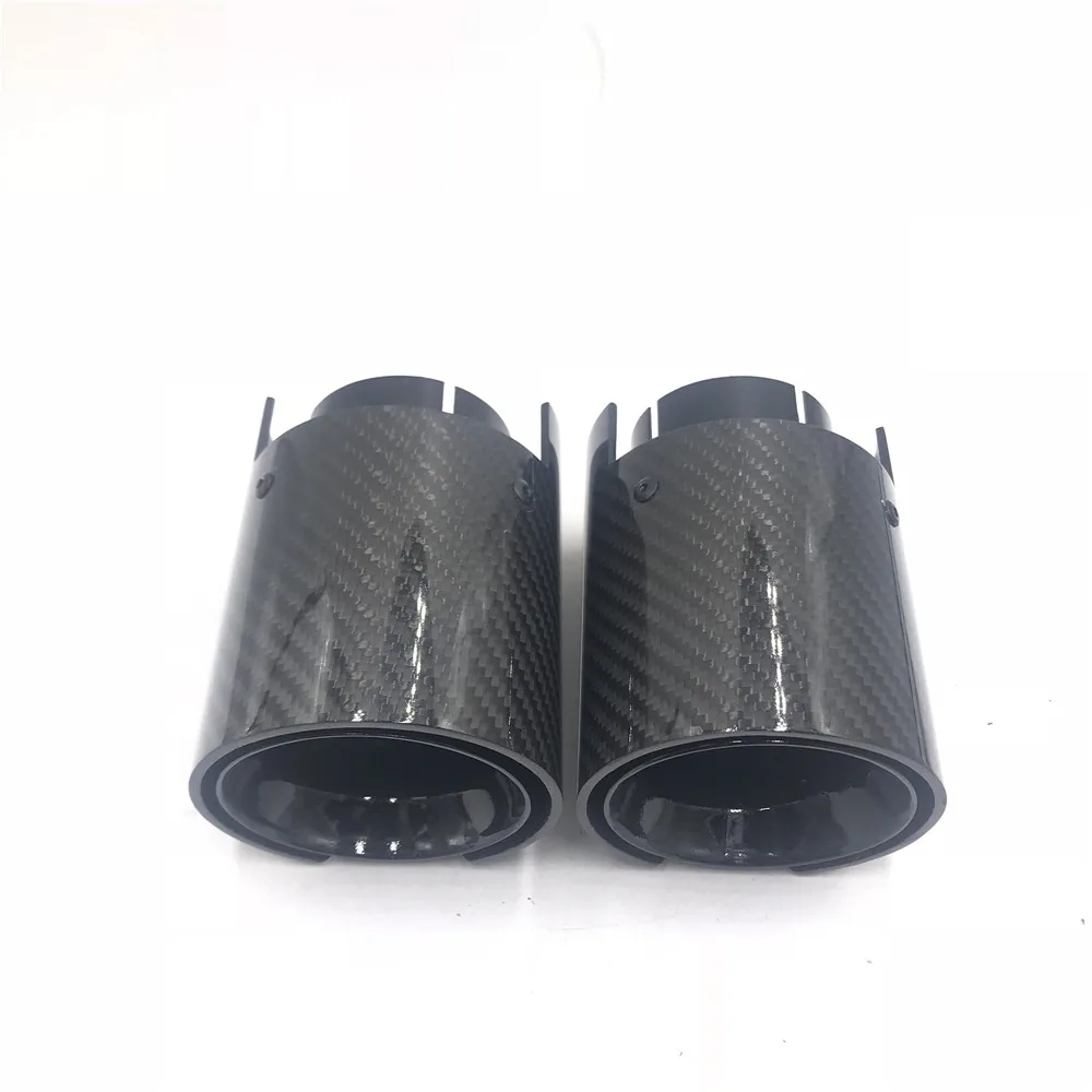 1 шт. новая модель MP наконечник выхлопной трубы из углеродного волокна для BMW F87 M2