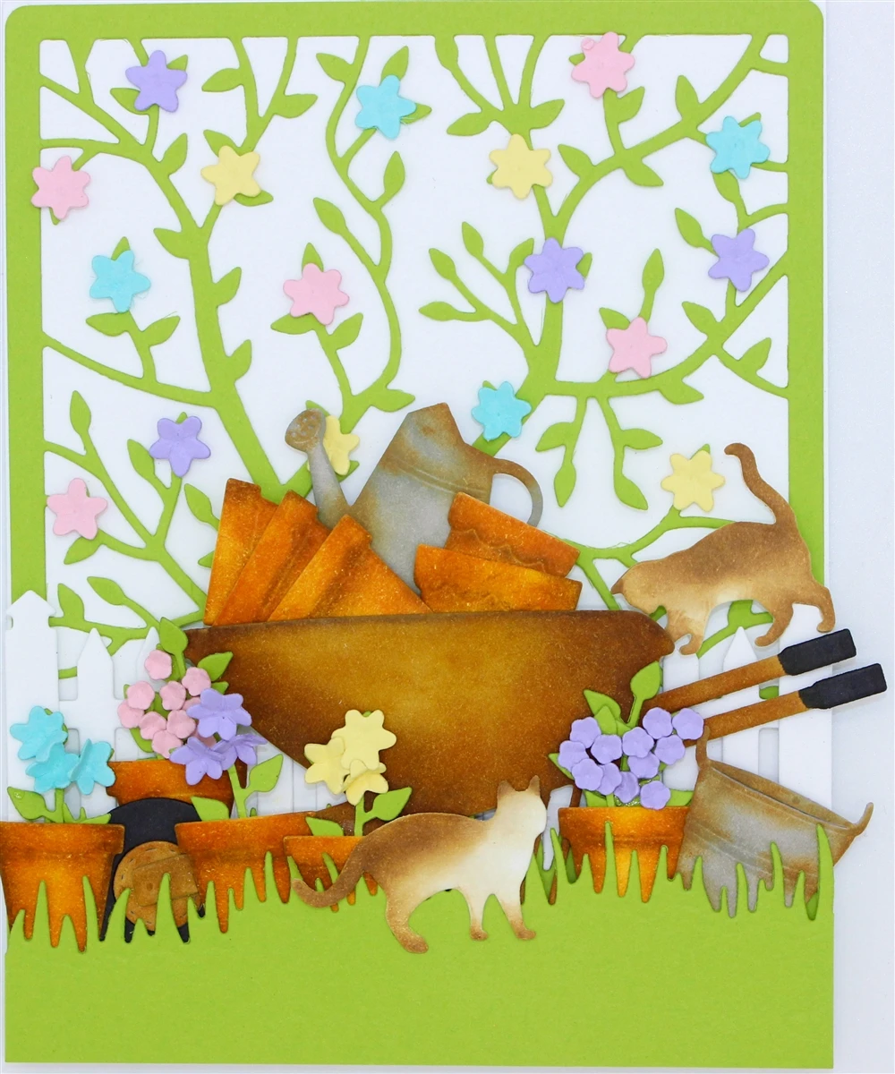 Набор вырубных штампов &quotиз 2 предметов фон карты трафарет для скрапбукинга с Die