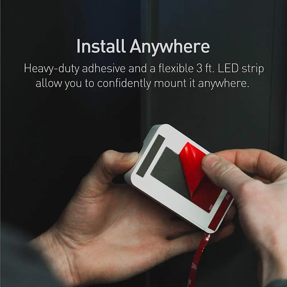 Светодиодсветильник светильники для крана на батарейках AA 3 шт. в упаковке шкафа