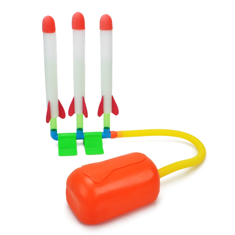 Новый набор для бластера Air Stomp Rocket включает в себя насос пусковую площадку и 1 или