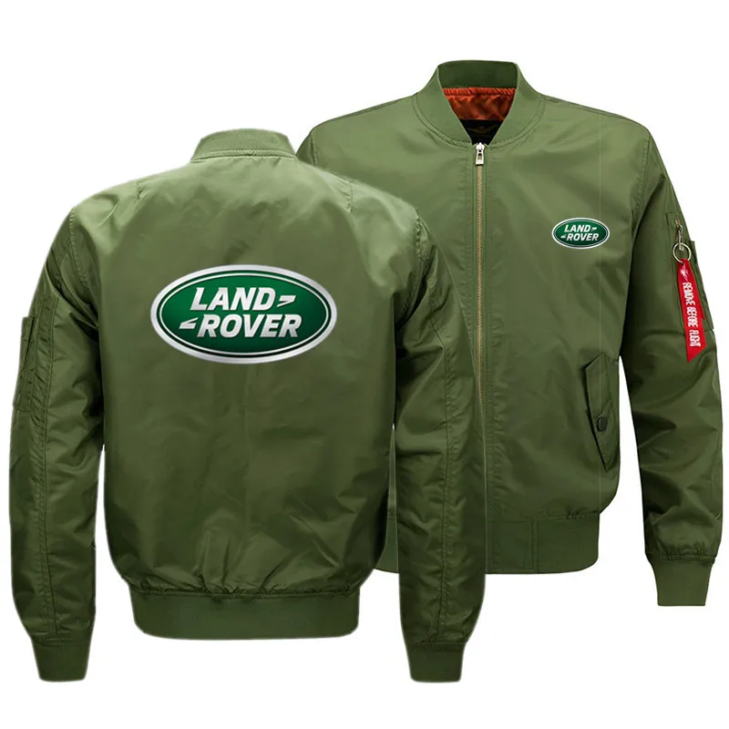 

Land Rover car logo men's spring and autumn flight jacket 2021 new military uniform jacket casual zipper jacket men's jacket