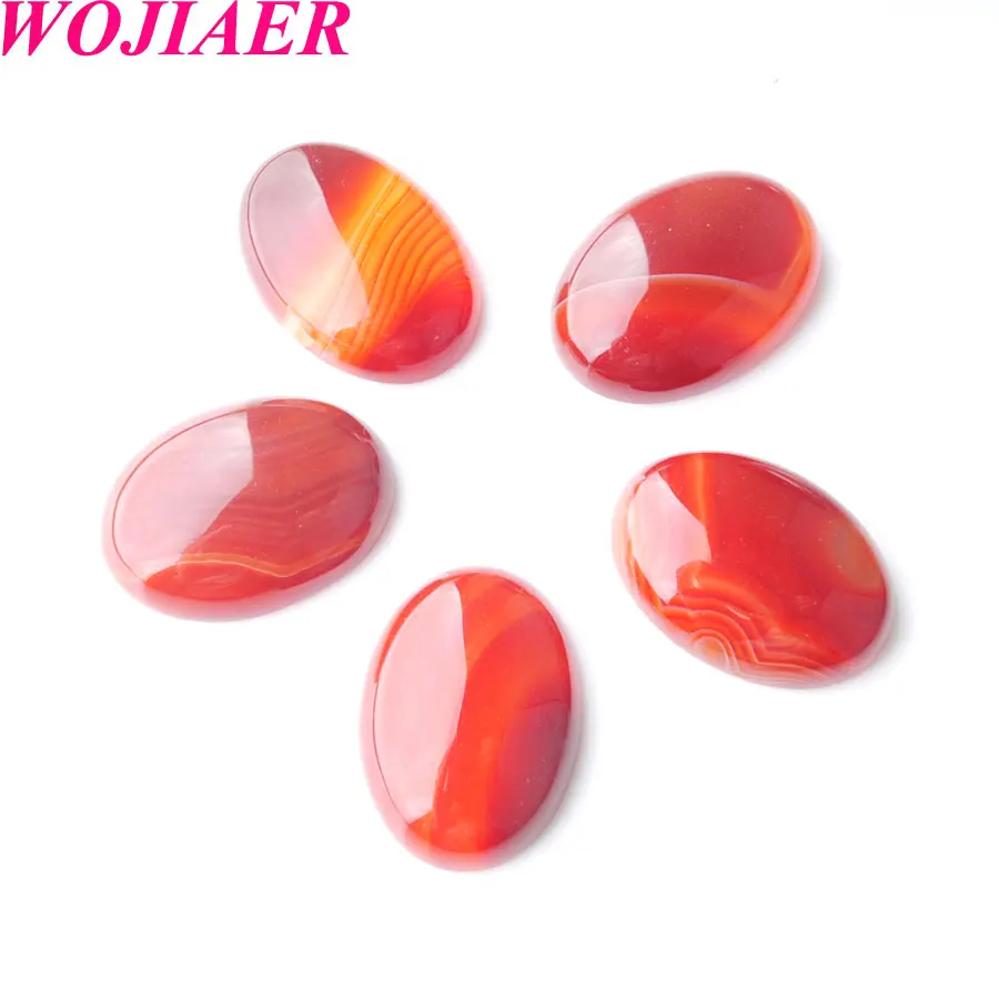 

Женские бусины из натурального камня, 5 шт., 18x25x7 мм