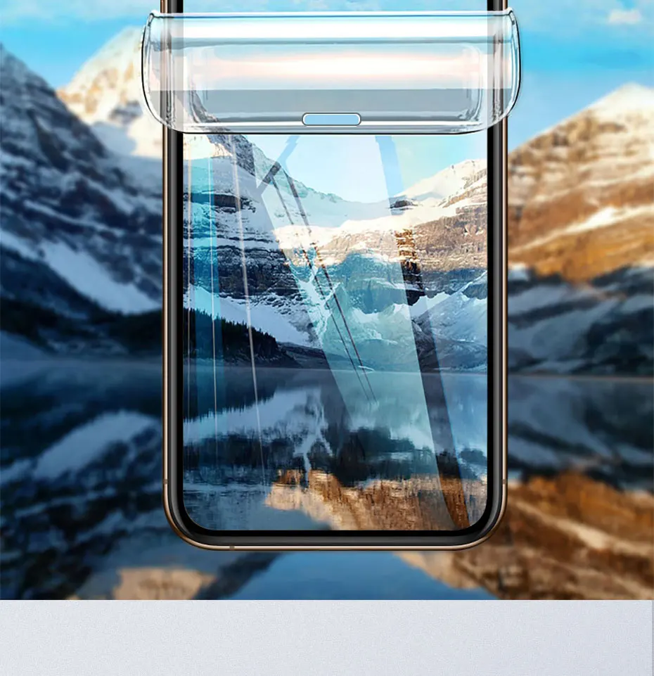 

For iPhone X XS XR XS Max 11 Pro Max Screen Protector Not Glass 2Pcs Hydrogel Film iPhone 7 8 Plus 6 s Plus Soft Protective Film