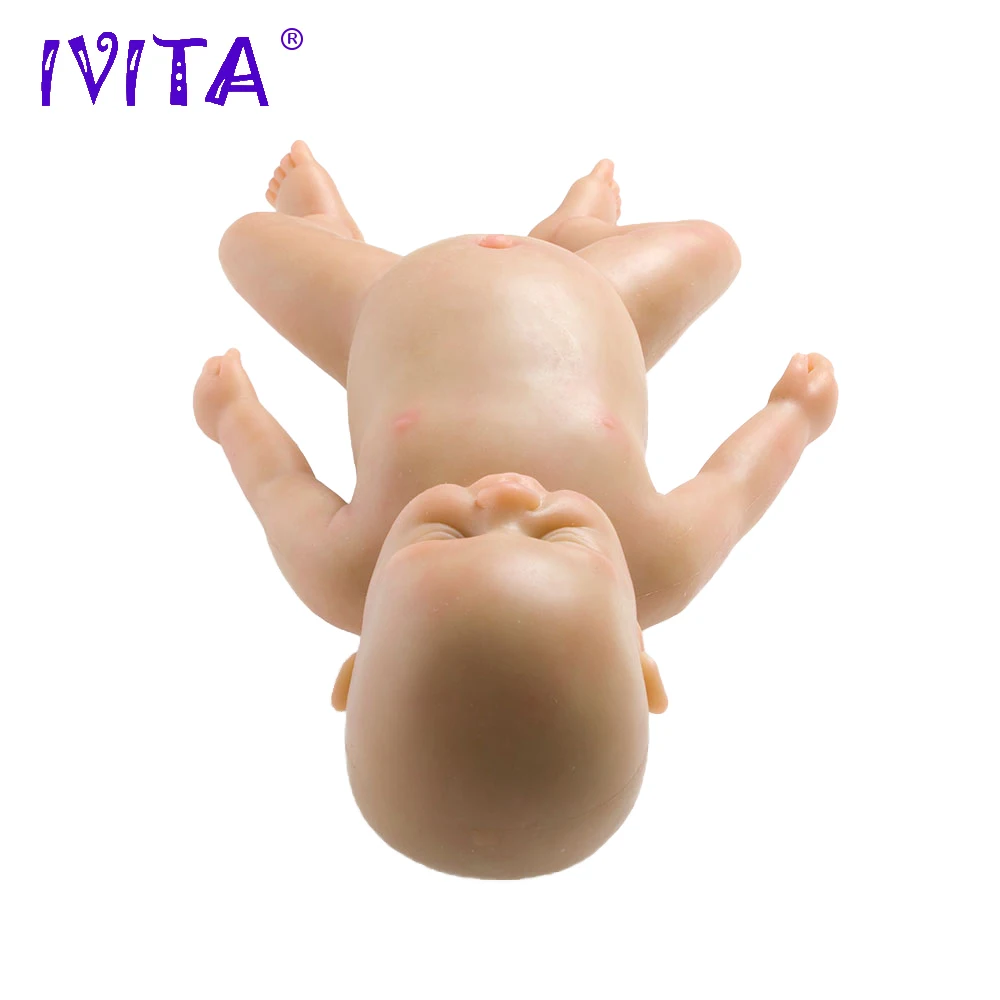 [ из США и Китая] IVITA WG1502 полностью силиконовая кукла Reborn baby girl реалистичные искусственные игрушки для детей
