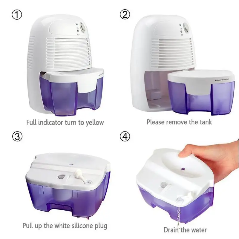 Полупроводниковый осушитель воздуха 2020 портативный мини для дома