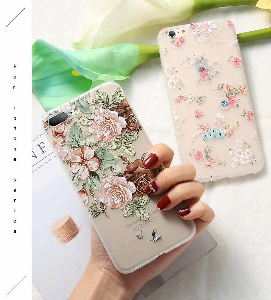 3D рельеф цветочный чехол для телефона для samsung GALAXY A10 A20 A30 A40 A50 A60 A70 A80 A90 м 10 20 30 40 A40S S8 S9Plus чехол Обложка для девочки