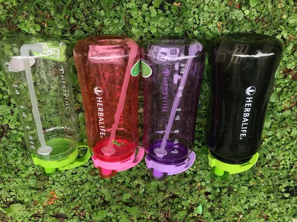 1000 мл/2000 мл 7 цветов Herbalife питание 24 часа посуда для напитков протеиновый шейкер Кемпинг Пешие Прогулки соломенная бутылка для воды космическая бутылка