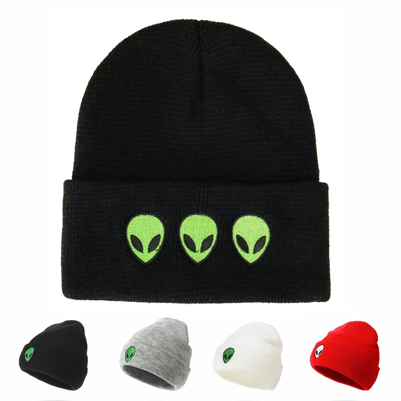 

Новинка; Лидер продаж распродажа вышивка чужой зимняя шапка для мужчин и женщин манжеты шапки мягкие однотонные шапки бини шапки в стиле хи...