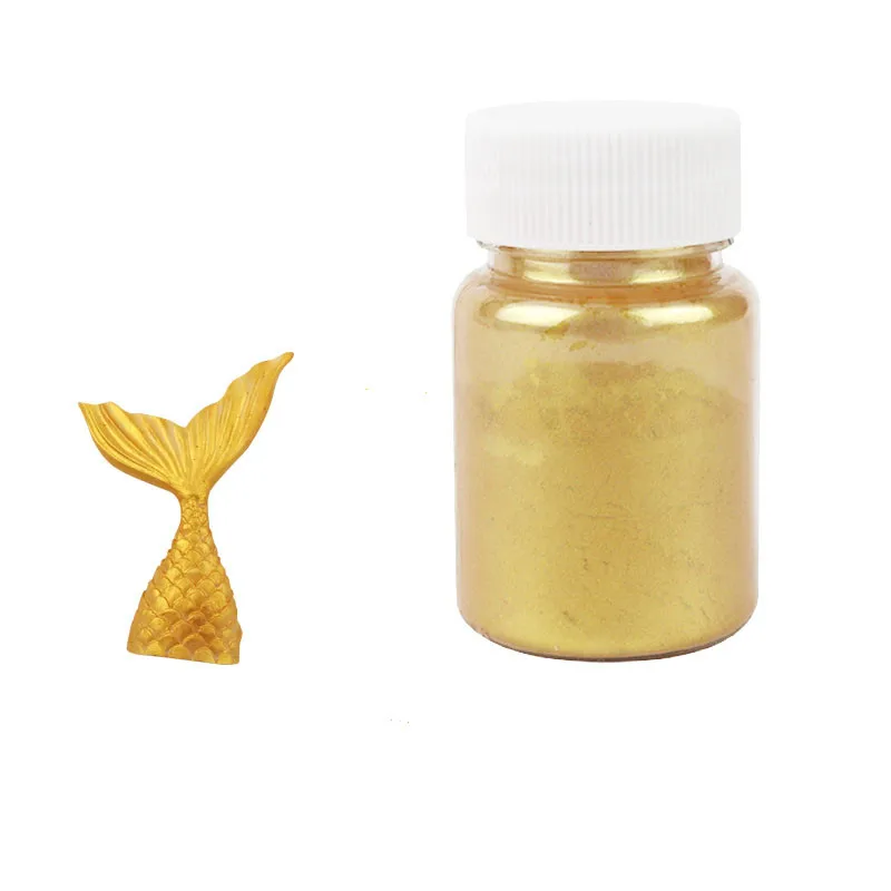 Съедобный золотой порошок для торта мусс торт помадка макарон шоколад украшение