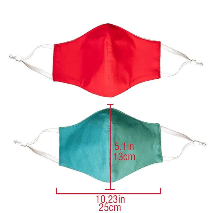 

2pcs Dustproof Mouth Face Mask Pm2.5 Outdoor Washable Reuse Face Mask Adult Breathable Face Mouth Cover Mascarilla #E