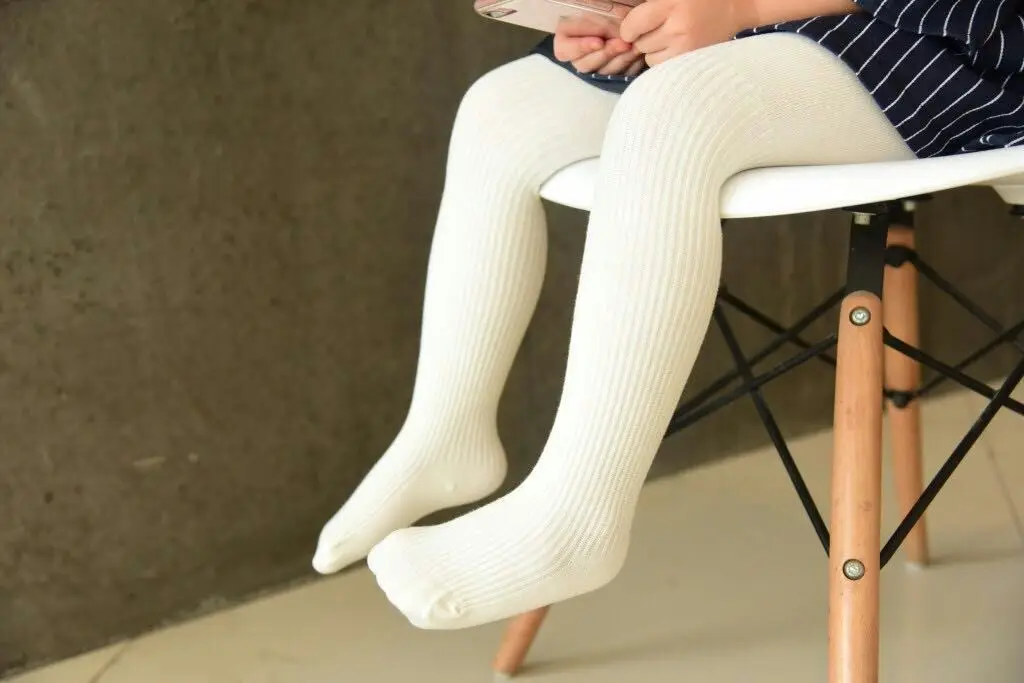 

Baby Girls Tights For Children Pantyhose Ribbed Tights For Girls Stockings Knitted Highly Elastic Girls Pantyhose Spring Autumn