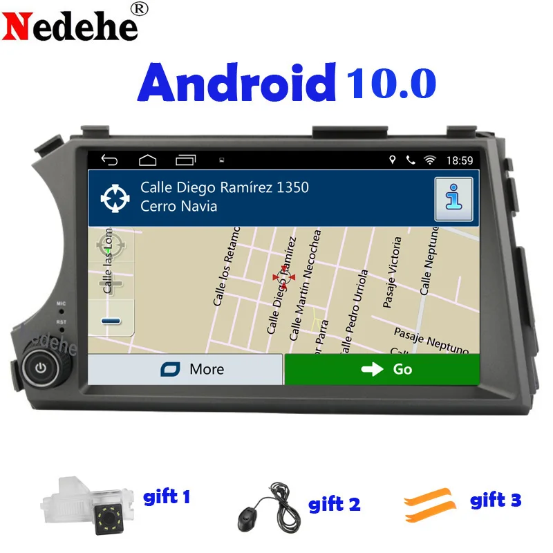 2 din 1024X600 HD экран Android 10 0 автомобильный DVD GPS для Ssangyong Kyron Actyon с 32G Nand WIFI BT 3G Радио