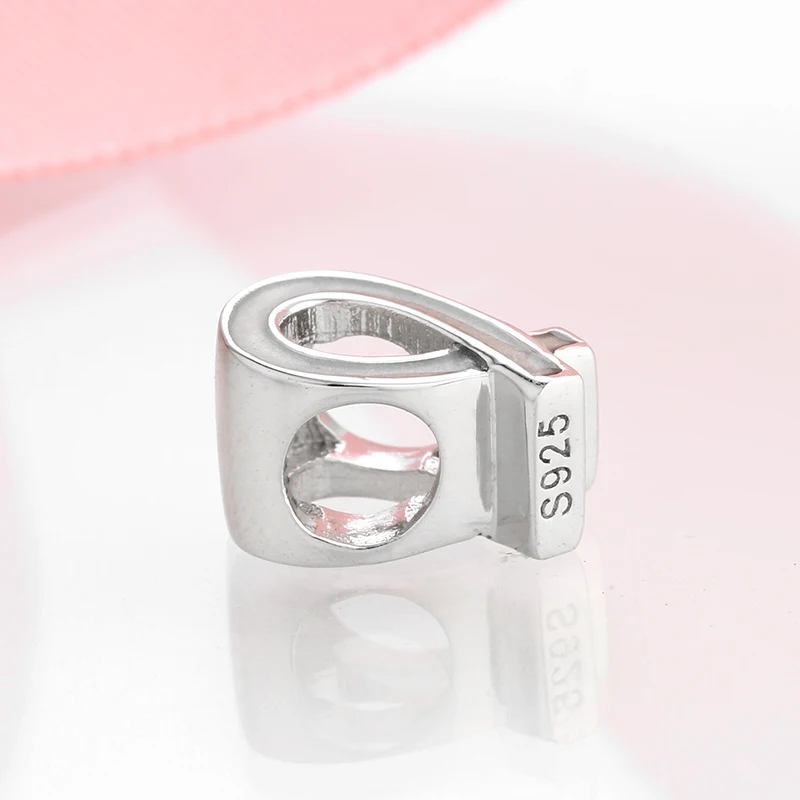 925 пробы серебро любовь мир и жизнь знак пересекаются формы Изящные Бусины