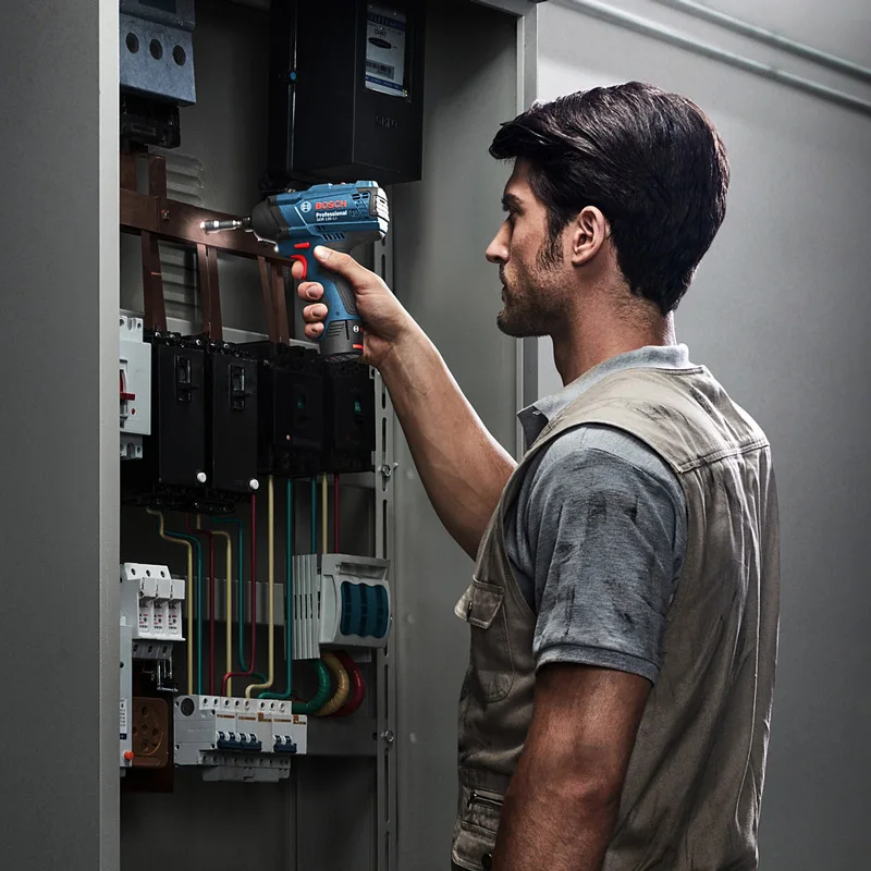 BOSCH GDR120 Li Аккумуляторный ударный драйвер электрическая отвертка 12В литиевая