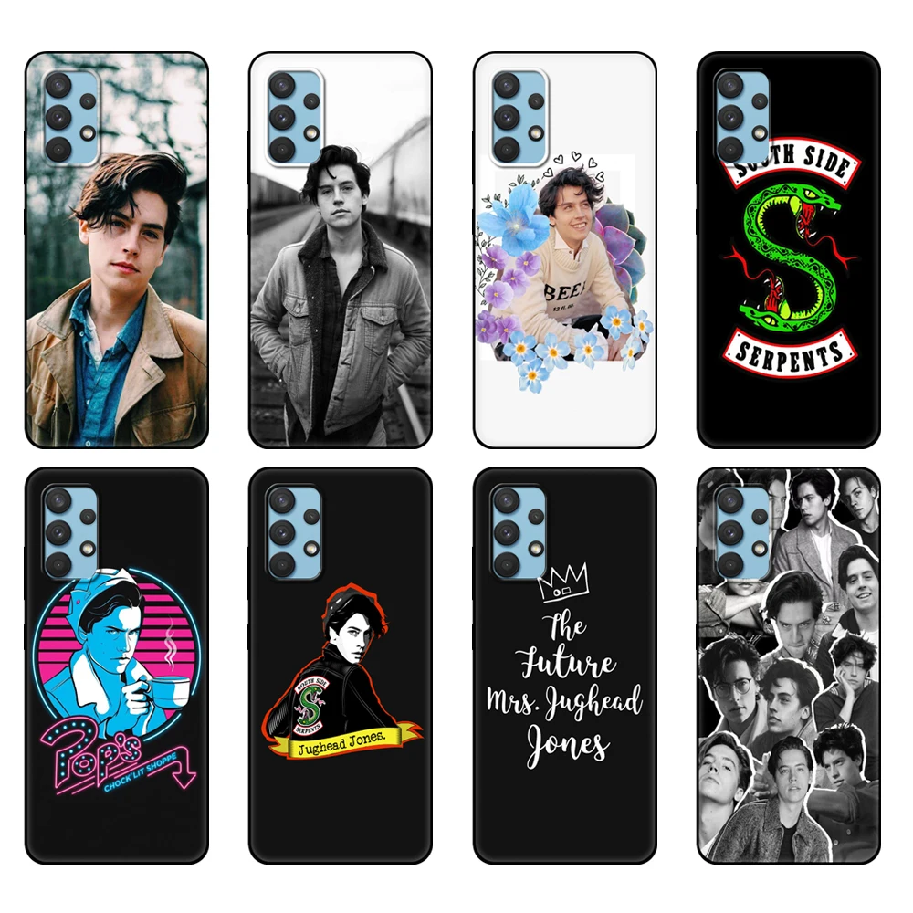 Черный чехол из ТПУ для Samsung galaxy A32, A42, A52, A72, 4g, 5g S21 PLUS, ультразадняя крышка, ТВ, ривердэйл, джугэйд Джонс