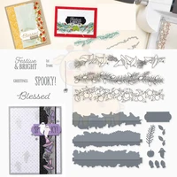 festive bright metal cutting dies stamps scrapbook diary secoration embossing stencil template diy greeting card handmade 2021