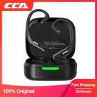 Беспроводные наушники CCA BTX, модуль с ушным крючком, Bluetooth-совместимая гарнитура 5,2, Hi-Fi спортивные игровые беспроводные Bluetooth-наушники