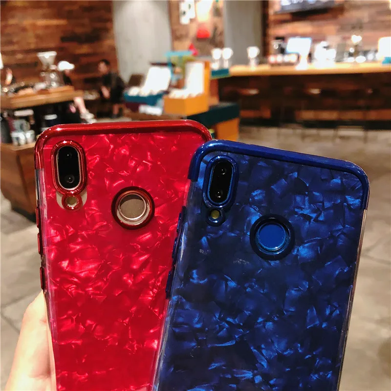 Блестящий бампер чехлы под мрамор для Samsung A20 A10 A20E A30 A40 A40S A50 A60 A70 чехол TPU Мягкий Caso