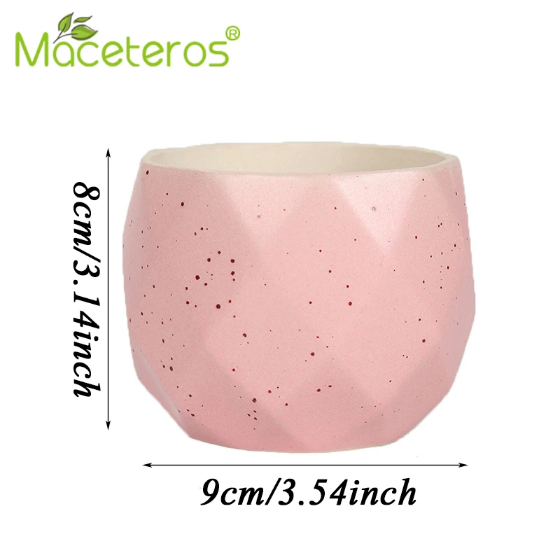 Modern Creative Matte Ceramic Fleshy Flower Pots Indoor Green Dill Living Room Home Gardening Decoration Supplies | Дом и сад