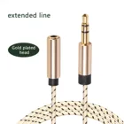 Аудиокабель Aux 0,5 мм, 3,51 м, Удлинительный кабель для компьютера, ноутбука, планшета мобильный телефон