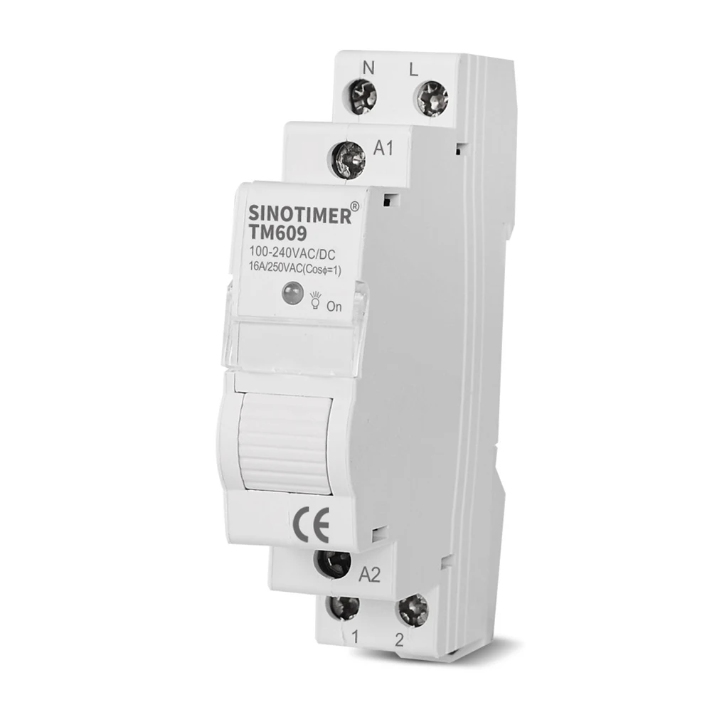 

TM609 Smart Wireless Remote Control WiFi Timer 100-240V Rail Timer Switch