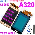 Для Samsung Galaxy A3 2017 дисплей A320 SM-A320F A320MDS A320Y A320M A320FD A320FL ЖК графический планшет с сенсорным экраном в сборе