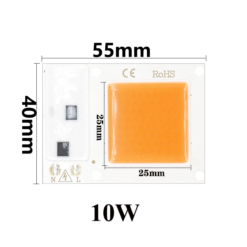 Светодиодный COB phytolamp чип AC230V 5 Вт 10 Вт 20 Вт 30 Вт 50 Вт AC110 светильник для выращивания растений полный спектр для выращивания палаток в помещении водный светильник ing