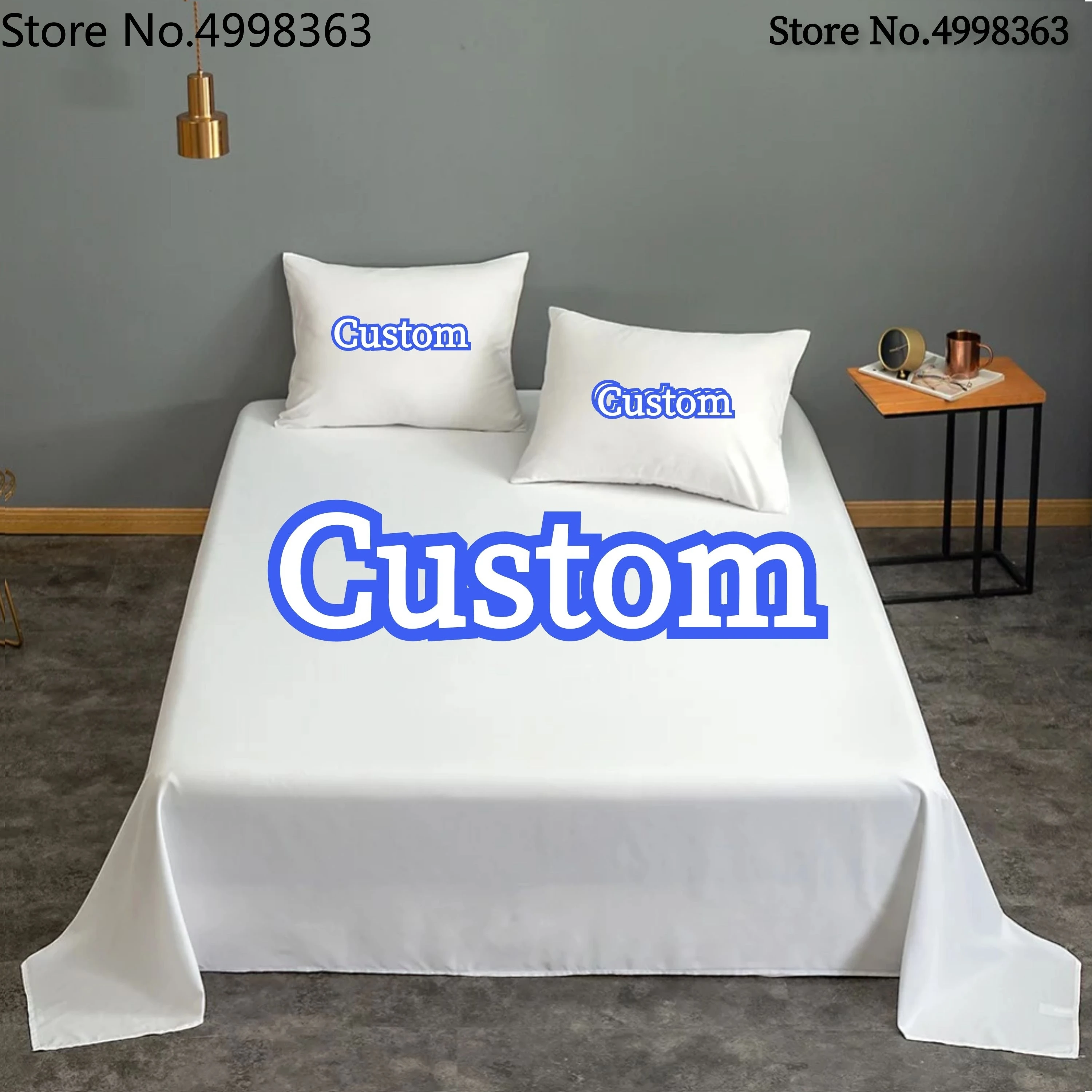 На заказ сплошной цвет печати без плоский лист 1 шт. домашний отель 2/1 5/1 8/2/2.5 м