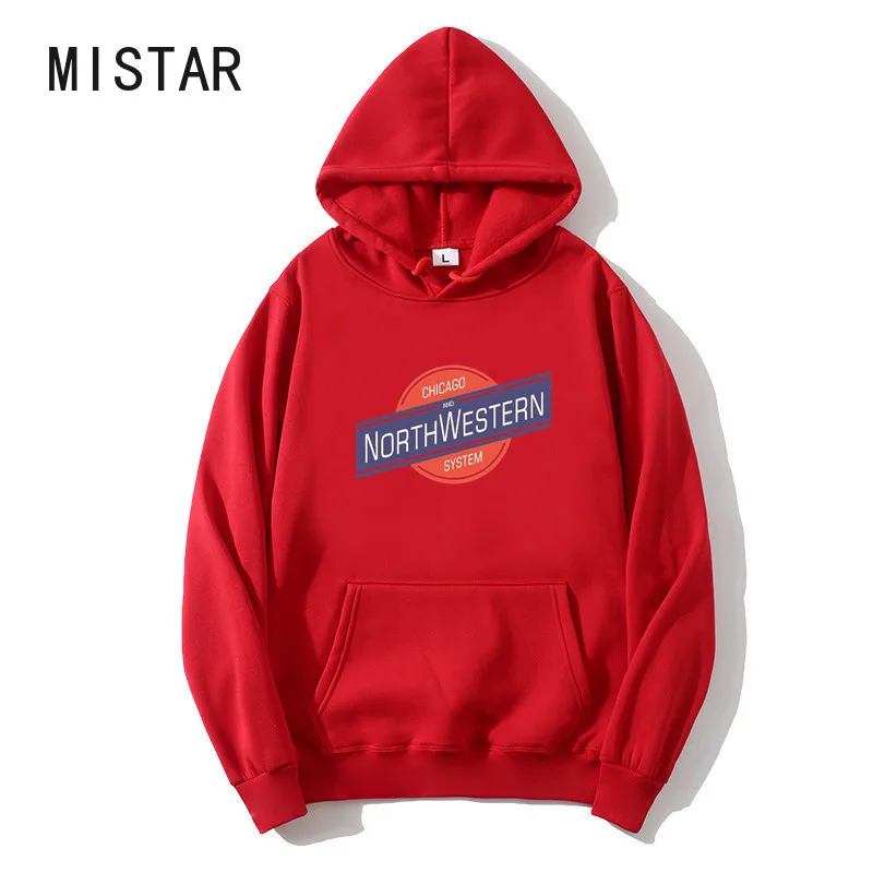 Толстовки North western женская уличная одежда большого размера толстовка с капюшоном