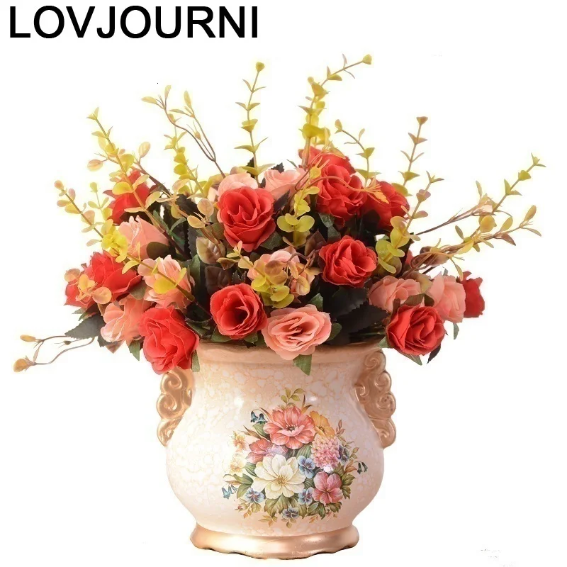 Вазон na kwiaty ceramica vazo cam fanus jarron decoracion teraryum vaso de flor аксессуары Современное украшение