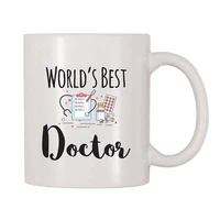 personality mug worlds best doctor coffee mug funny milk cup 11 ounces inspirational the best gift
