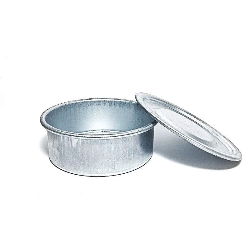 Крышка и лоток для диагностического сита. 10 см оцинкованная крышка дно