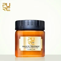 purc magical treatment hair mask nutrition infusing masque for 5 seconds repairs hair damage restore soft hair care 120ml