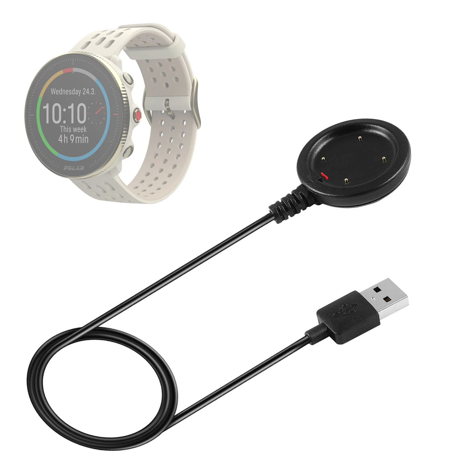 

USB-кабель для зарядки умных часов Polar Grit X/Pro/Ignite/2/Vantage V/M/V2/M2