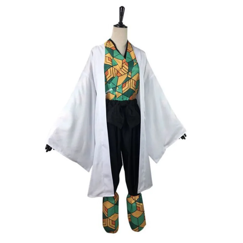 

Anime Demon Slayer Cosplay Unisex Costume Suit Sabito Kimono Uniforms Hot Sale Male Female Anime Cosplay Costume Gift for Friend